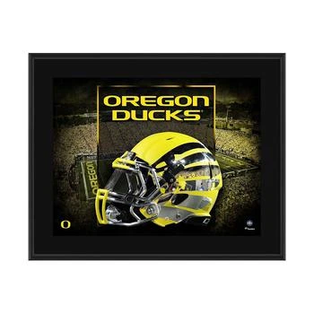 Fanatics Authentic | Oregon Ducks 10.5" x 13" Liquid Lighting Alternate Helmet Sublimated Plaque,商家Macy's,价格¥224