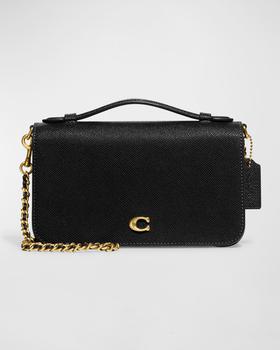 推荐Crossgrain Leather Chain Crossbody Bag商品