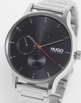 推荐Hugo Boss Bounce watch in silver商品