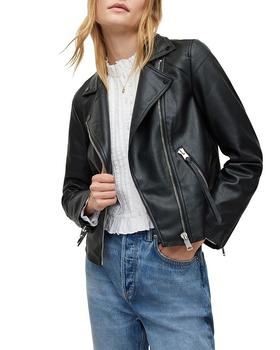 ALL SAINTS | Dalby Faux Leather Biker Jacket商品图片,独家减免邮费
