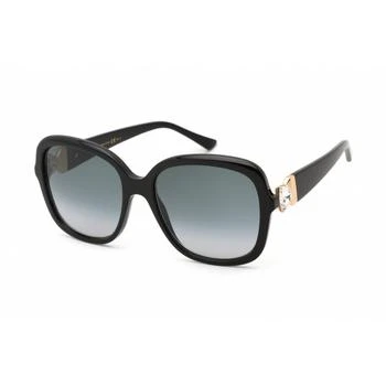 Jimmy Choo | Jimmy Choo Women's Sunglasses - Full Rim Black Plastic Square Frame | SADIE/S 0807 2.4折×额外9折x额外9.5折, 独家减免邮费, 额外九折, 额外九五折