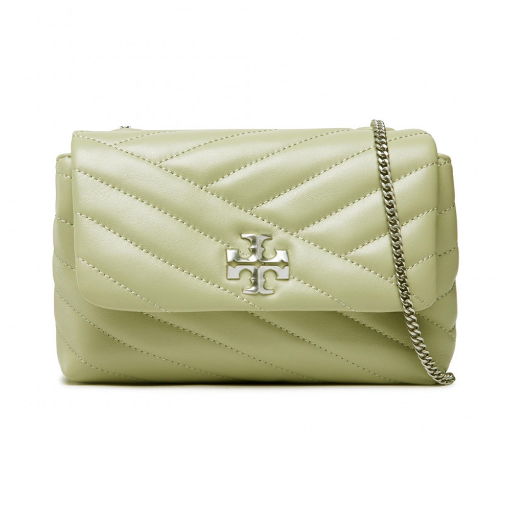 汤丽柏琦托特包单肩包, Tory Burch | TORY BURCH 女士KiraChevron黑色羊皮绗缝徽标牌小号单肩斜挎包 90460-300商品图片 独家减免邮费