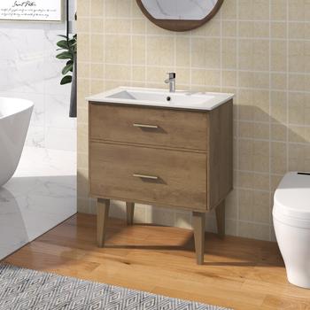 商品Hulala Home | Argolis 30" Single Bathroom Vanity Set,商家Premium Outlets,价格¥3649图片