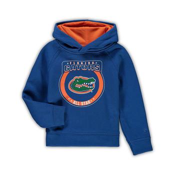 Colosseum | Toddler Boys and Girls Royal Florida Gators Circle Mascot Raglan Pullover Hoodie商品图片,