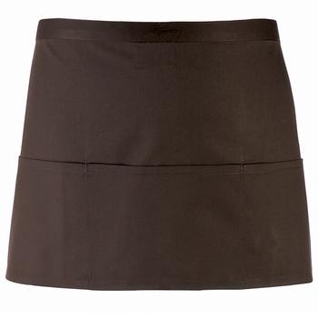 商品Premier | Ladies/Womens Colors 3 Pocket Apron / Workwear (Pack Of 2) (Brown) (One Size),商家Verishop,价格¥193图片