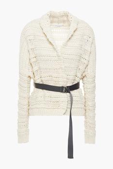Brunello Cucinelli海淘, Brunello Cucinelli | Open-knit cotton cardigan商品图片 4折