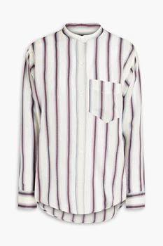 Isabel Marant Étoile | Striped cotton-blend shirt,商家THE OUTNET US,价格¥560
