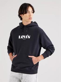 李维斯卫衣, Levi's | levis Sweatshirt Men Black Cotone - Cotton商品图片 