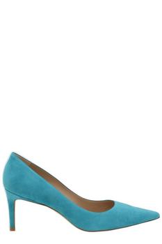 Stuart Weitzman | Stuart Weitzman Sue Pointed Toe Mid Heel Pumps商品图片,3.6折