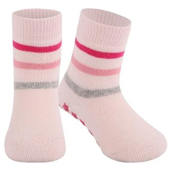 FALKE | Stripes print non slip socks in pink,商家BAMBINIFASHION,价格¥80