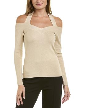 Vince Camuto Specialty Size, Vince Camuto | Vince Camuto Lurex Sweater商品图片 4.4折