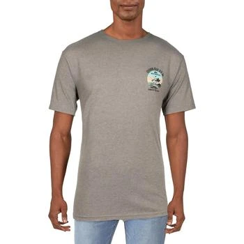 推荐Quiksilver Mens Shred Ready Crewneck Short Sleeve Graphic T-Shirt商品
