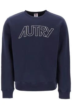 推荐Autry crew-neck sweatshirt with logo embroidery商品