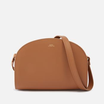 A.P.C. | A.P.C. Demi-Lune Leather Shoulder Bag商品图片,满$345减$110, 满减