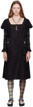 CHOPOVA LOWENA | Black Blaze Midi Dress 4.6折