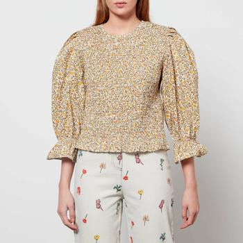 推荐Meadows Women's Aloe Top - Yellow Floral商品