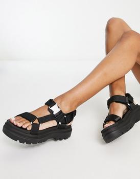 推荐Palladium Pallacruise chunky sandals in black商品
