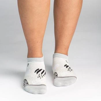 Pudus | Bamboo Socks | Everyday Ankle | Wild At Heart Quiet Grey,商家Verishop,价格¥99