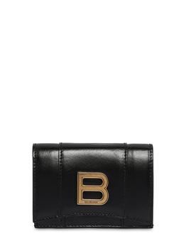 巴黎世家沙漏包是什么牌子, Balenciaga | Hourglass Smooth Leather Mini Wallet商品图片 