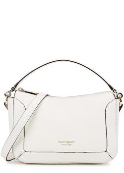 kate spade bag男包, Kate Spade | Crush medium white leather cross-body bag商品图片 额外9折, 额外九折
