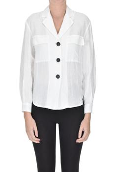 Peserico | Linen shirt商品图片,5折, 满$200享9折, 满折