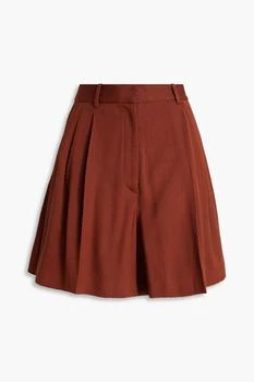 Joseph | Talbot pleated crepe shorts,商家THE OUTNET US,价格¥381