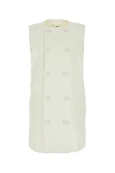 AMI | AMI Double-Breasted Sleeveless Mini Dress 5.9折起