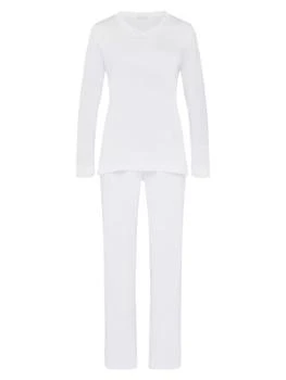 Hanro | Moments Cotton 2-Piece Pajama Set 