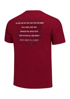 推荐NCAA Arkansas Razorbacks Fight Song T-Shirt商品