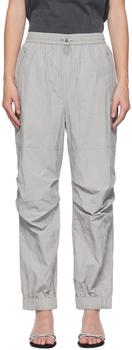 Alexander Wang | Gray Flocked Track Pants商品图片,6.1折