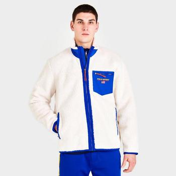 推荐Men's Polo Ralph Lauren Polo Sport Pile Full-Zip Fleece Jacket商品