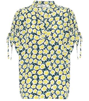 Diane von Furstenberg | Grania floral silk blouse商品图片,5.9折