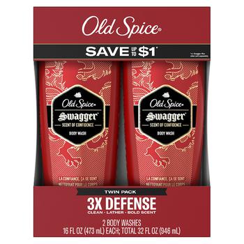 商品Old Spice | Red Zone Body Wash Twin Pack Swagger,商家Walgreens,价格¥75图片