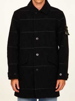 推荐Anthracite wool coat商品