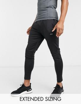 ASOS | ASOS 4505 icon training super skinny jogger with quick dry in black商品图片,8.6折