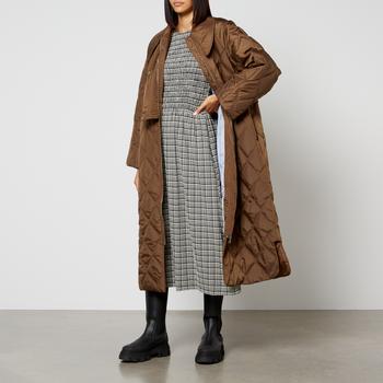 Ganni Quilted Ripstop Coat product img
