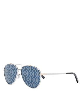 Dior | CD Diamond A1U Pilot Sunglasses, 59mm商品图片,额外9.5折, 额外九五折