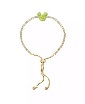 Disney | Mickey Mouse Cubic Zirconia Ball Tennis Bolo Bracelet,商家Macy's,价格¥184