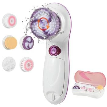 VYSN | Multi Functional Electric Cleansing 5 In 1 Face Waterproof Spin Brush For Gentle Exfoliating And O Acne, Blackheads And Dead Skin, Cleansing Face,商家Verishop,价格¥755