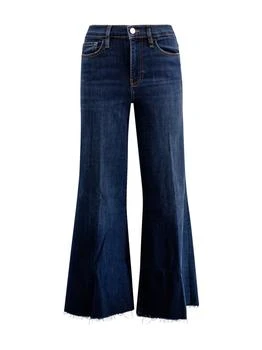 FRAME | Frame Raw-Cut Hem Flared Jeans 8.1折, 独家减免邮费