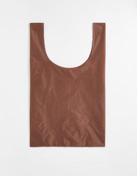 推荐Baggu nylon shopper tote bag in cocoa商品