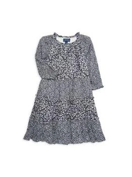 Ralph Lauren | Little Girl's Floral Midi Dress 3.9折, 独家减免邮费