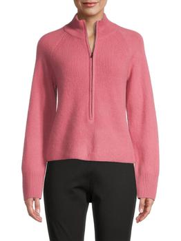 商品Cashmere Zip-Up Sweater图片