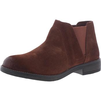 clarks 切尔西, Clarks | Clarks Womens Demi Beat Suede Pull On Chelsea Boots商品图片 4.9折