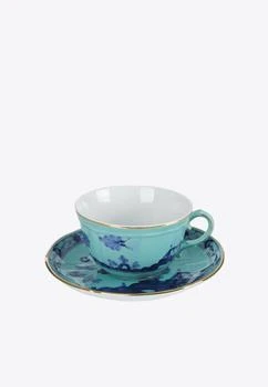 Ginori 1735 | Oriente Italiano Tea Cup and Saucer,商家Thahab,价格¥1778