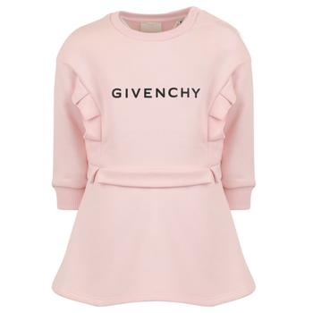 商品Pale Pink Baby Girls Sweatshirt Dress图片