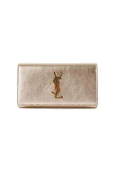 Yves Saint Laurent | Saint Laurent Logo Plaque Foldover Top Purse 9.5折