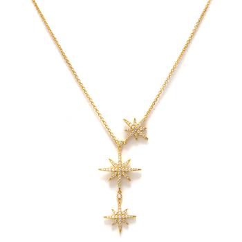 商品apm Monaco | Ladies Triple Meteorites Necklace,商家Jomashop,价格¥750图片