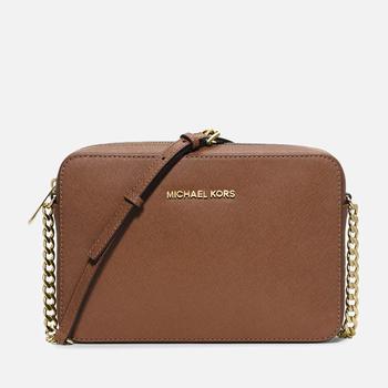michael kors包行李箱, Michael Kors | Michael Michael Kors Women's Jet Set Large Ew Cross Body Bag - Luggage商品图片 额外7折, 额外七折