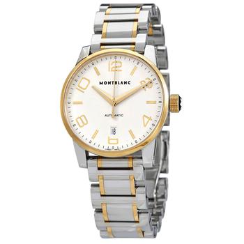 万宝龙手表推荐, MontBlanc | Timewalker Automatic Silver Dial Mens Watch 106502商品图片 6.1折